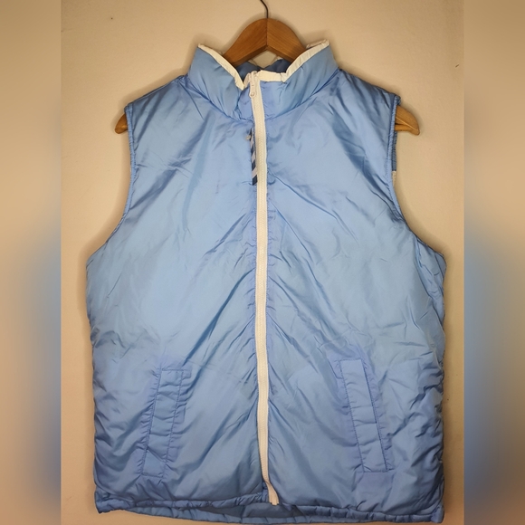 Lands' End Other - Lands' End Reversible Down Vest Kids 18-20 XL NWT